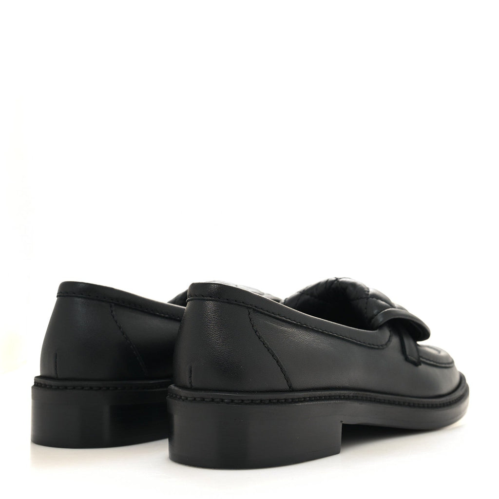 Chanel CC Turnlock Loafers Black