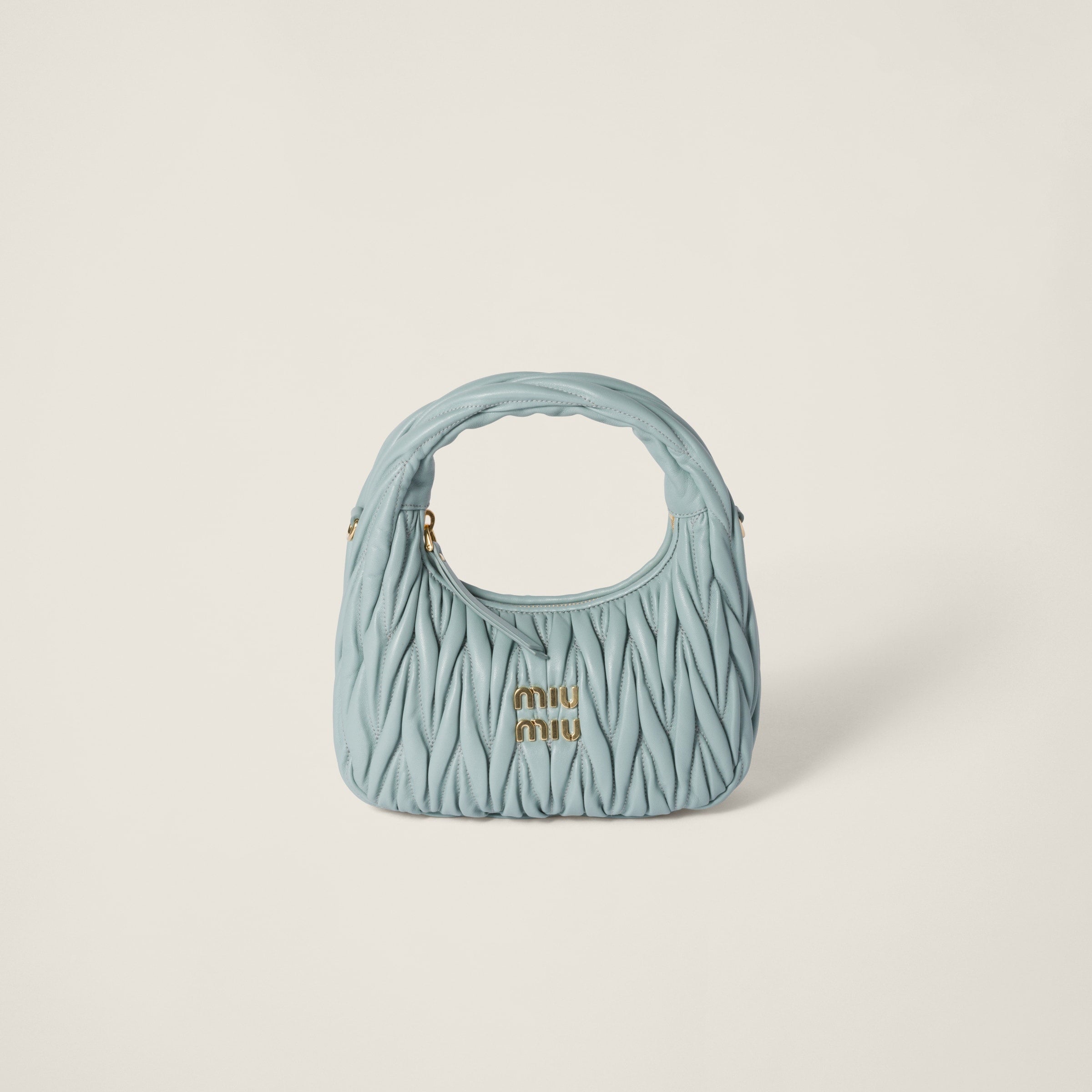 Miu Miu Wander leather hobo bag