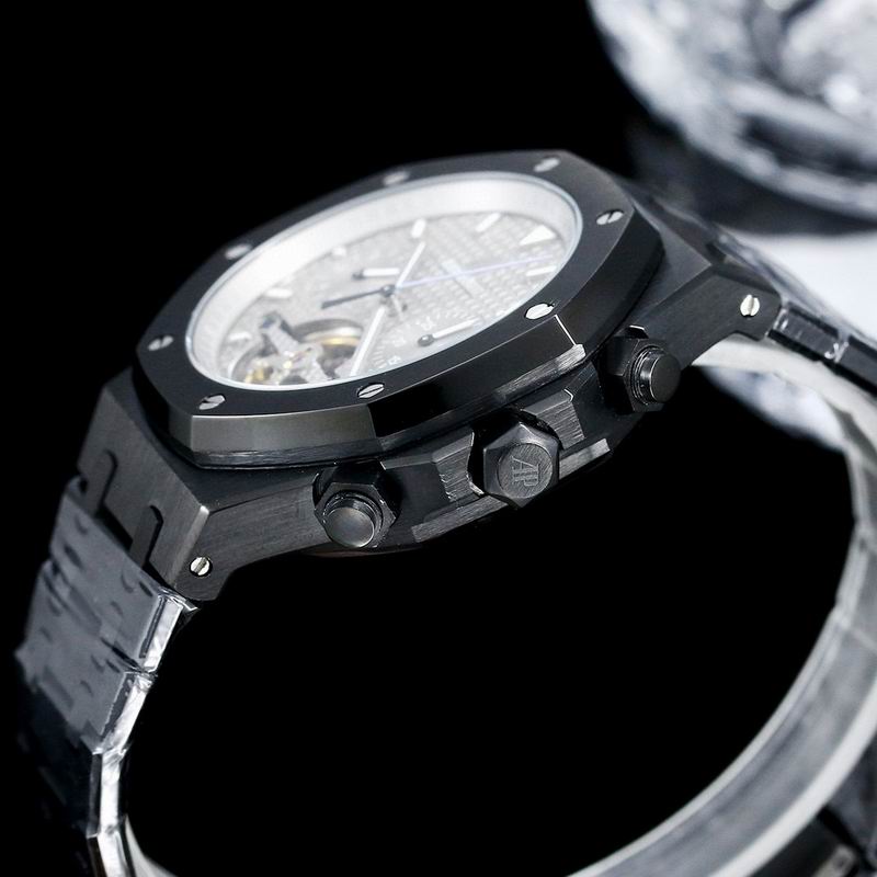 Audemars Piguet Royal Oak Tourbillon Chronograph in a black case and bracelet