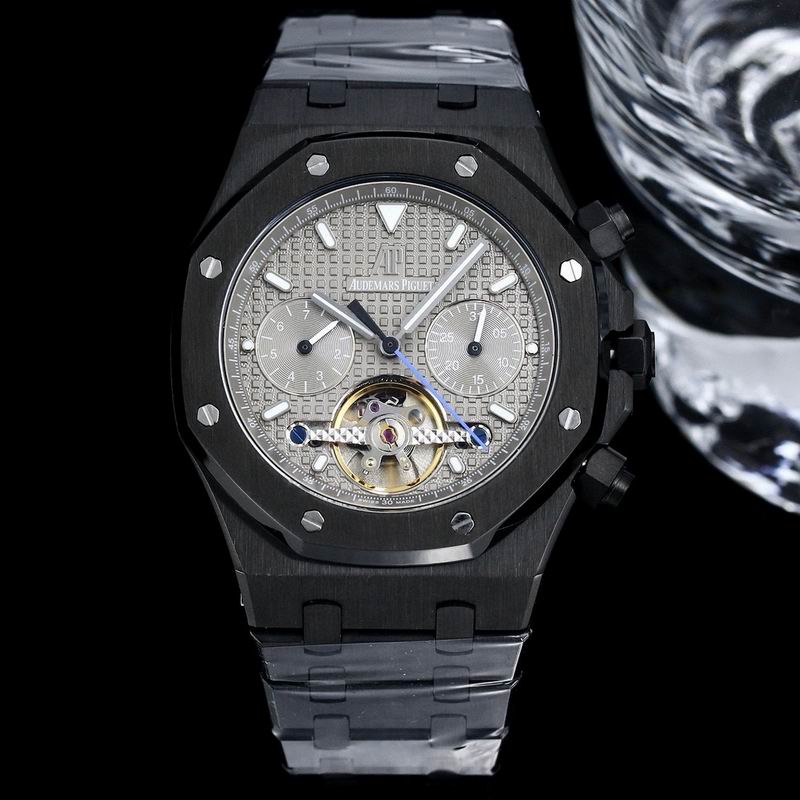 Audemars Piguet Royal Oak Tourbillon Chronograph in a black case and bracelet