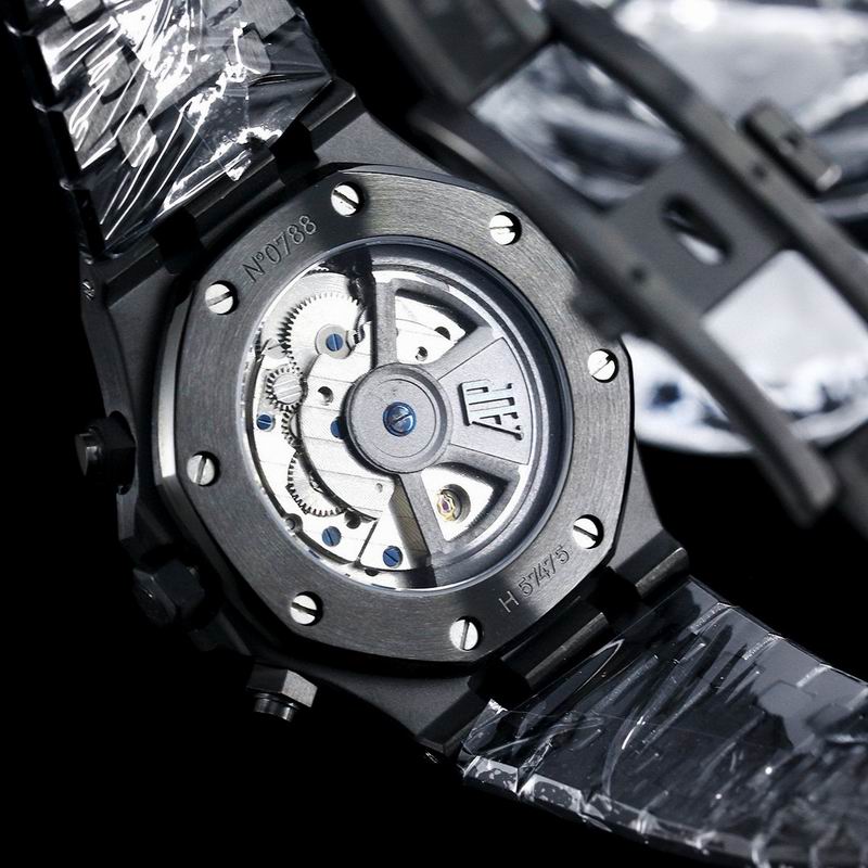 Audemars Piguet Royal Oak Tourbillon Chronograph in a black case and bracelet