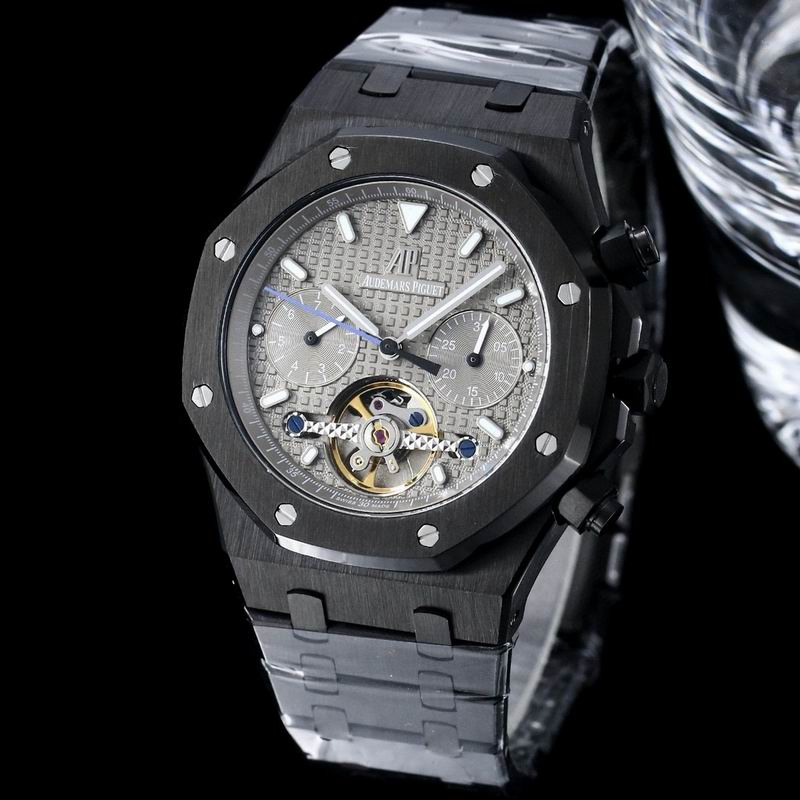 Audemars Piguet Royal Oak Tourbillon Chronograph in a black case and bracelet