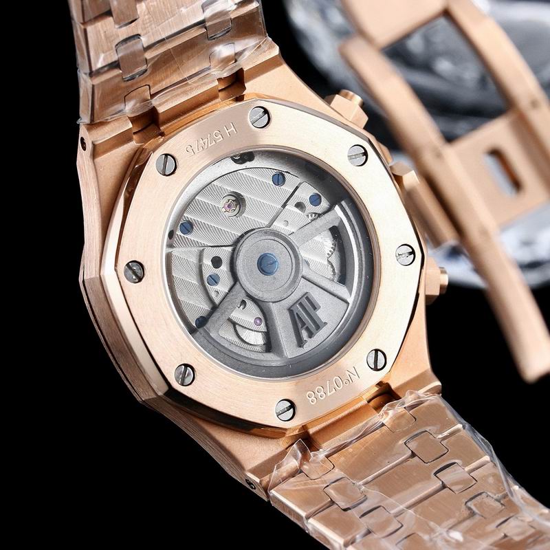 Audemars Piguet Royal Oak Tourbillon Chronograph in gold with a black dial