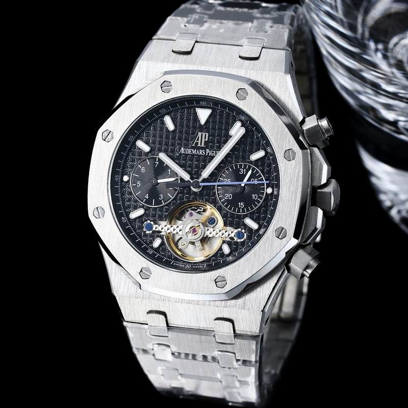 Audemars Piguet Royal Oak Black Dial Silver Stainless Steel