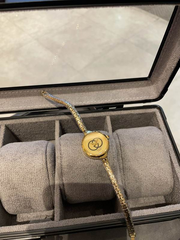 Gucci Vintage Gold Plated Bangle Watch