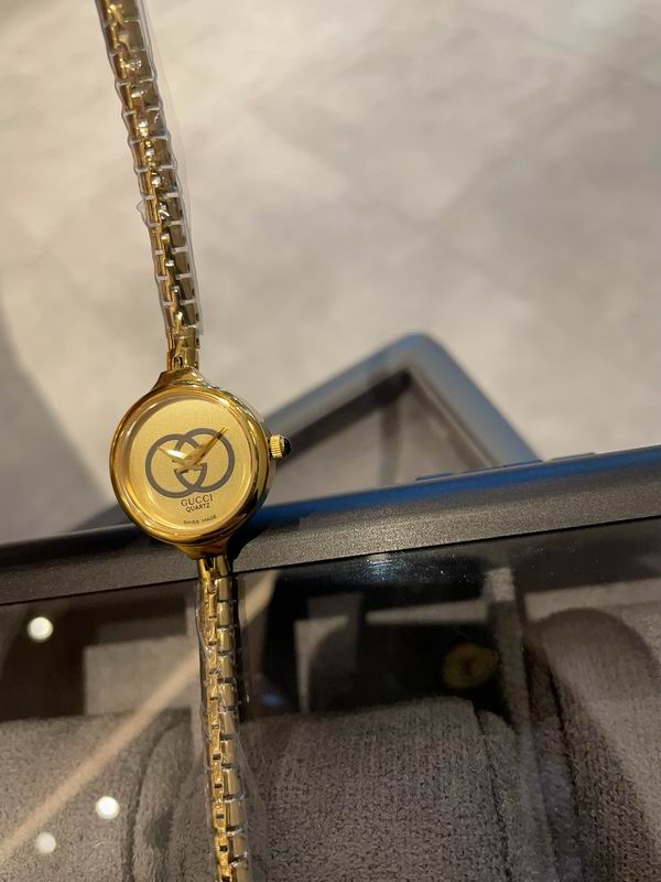Gucci Vintage Gold Plated Bangle Watch