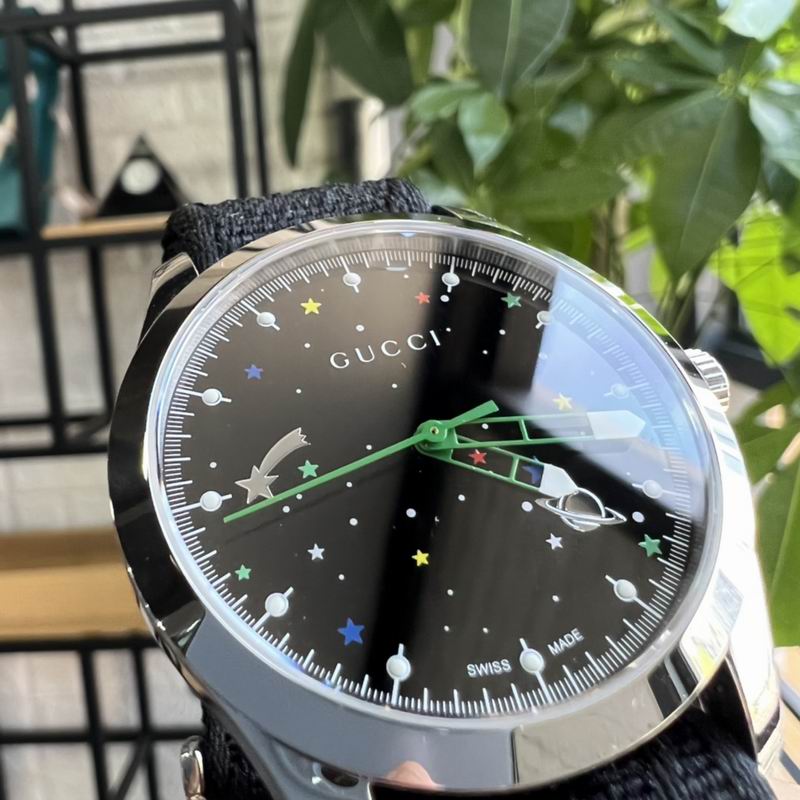 Gucci G-Timeless Black Strap