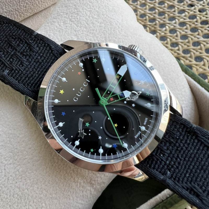 Gucci G-Timeless Black Strap