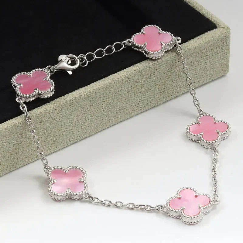 VCA Pink Opal Bracelet