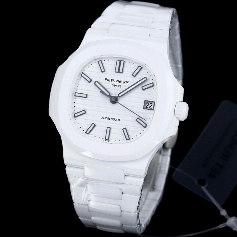 Patek Philippe Nautilus 5711/1A-018 40mm White Dial White Ceramic