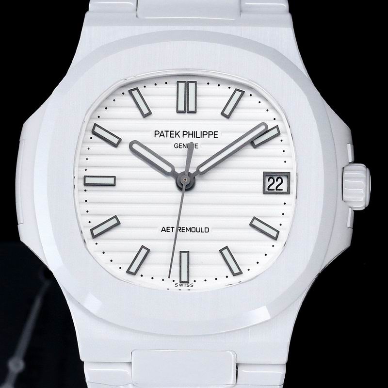 Patek Philippe Nautilus 5711/1A-018 40mm White Dial White Ceramic