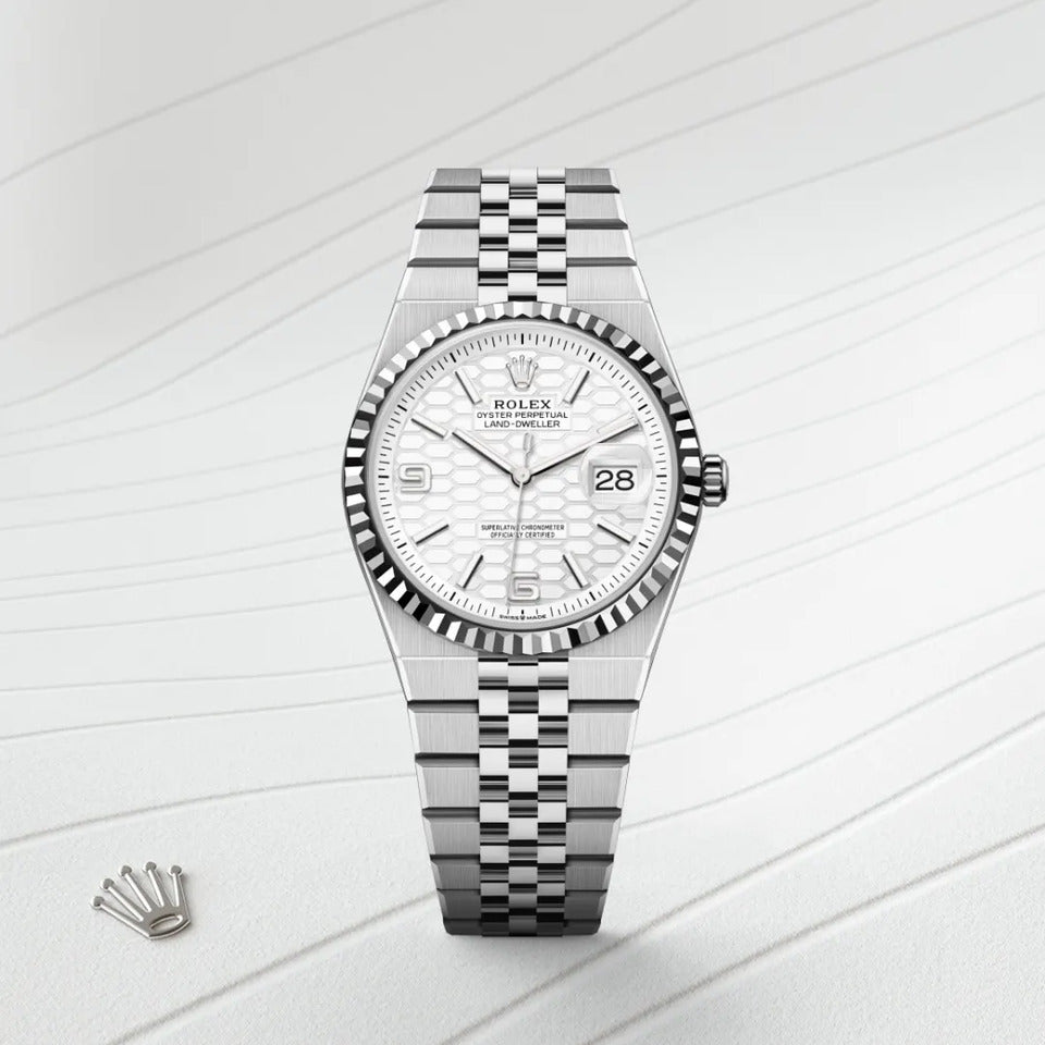 Rolex Land Dweller White Gold 36 mm Watch
