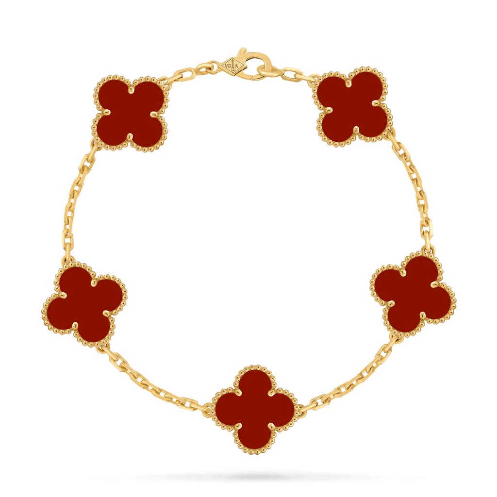 Vintage Red 5 motifs