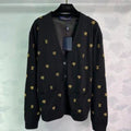 LV New Knitted Cardigan Sweatshirt