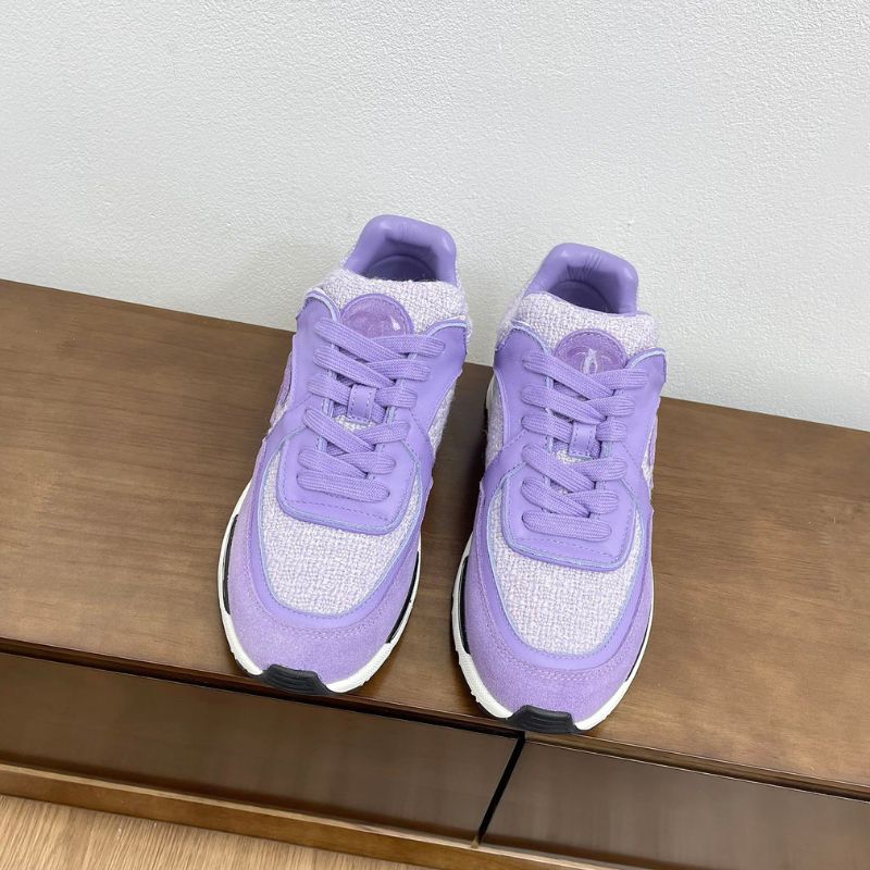 Chanel Thick-Soled Panda Sneaker