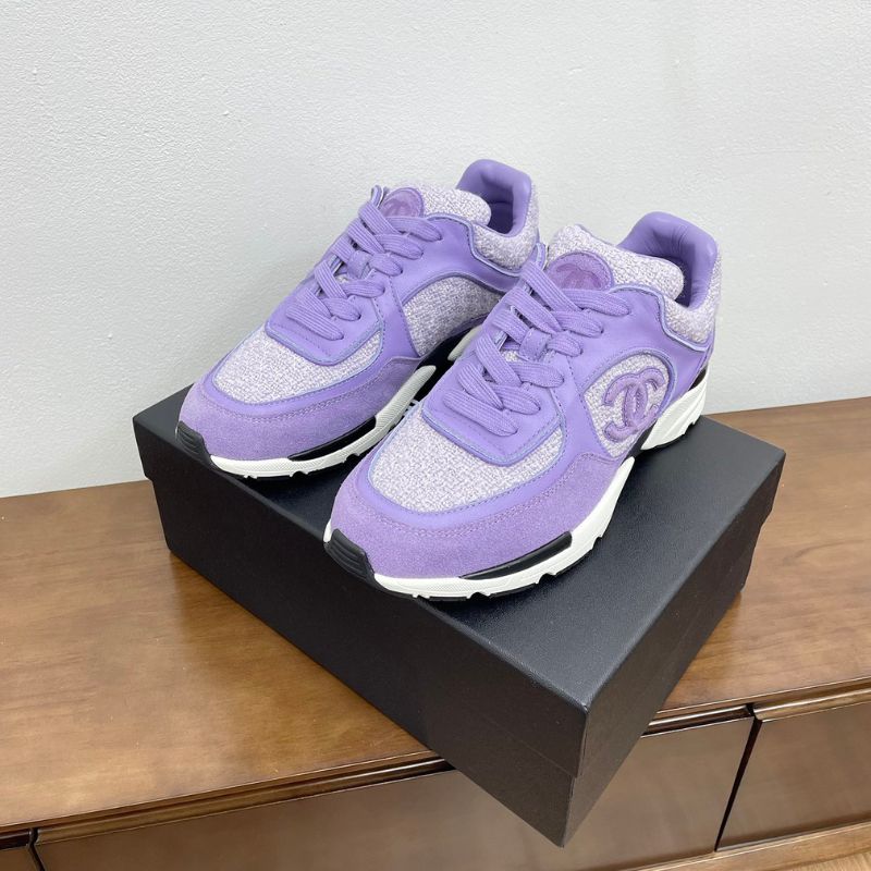 Chanel Thick-Soled Panda Sneaker