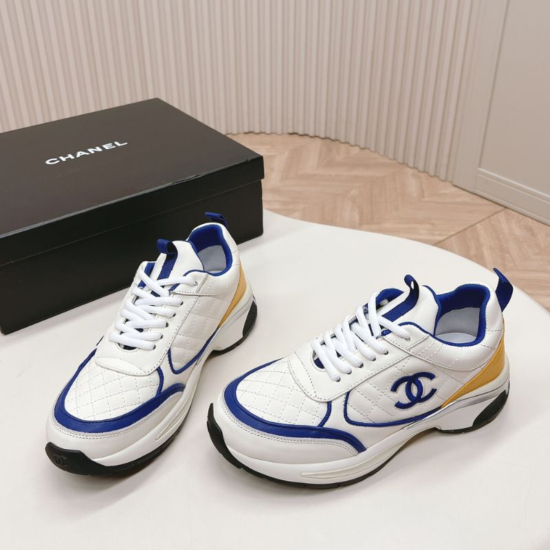 Chanel Sneaker Blue Yellow