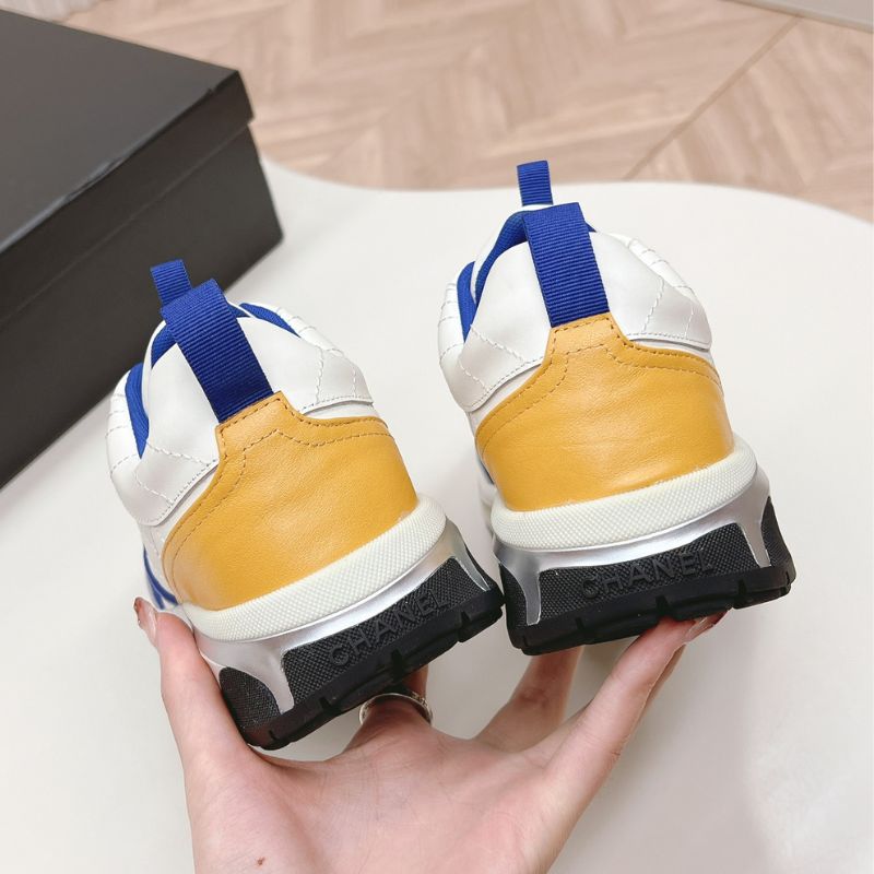 Chanel Sneaker Blue Yellow