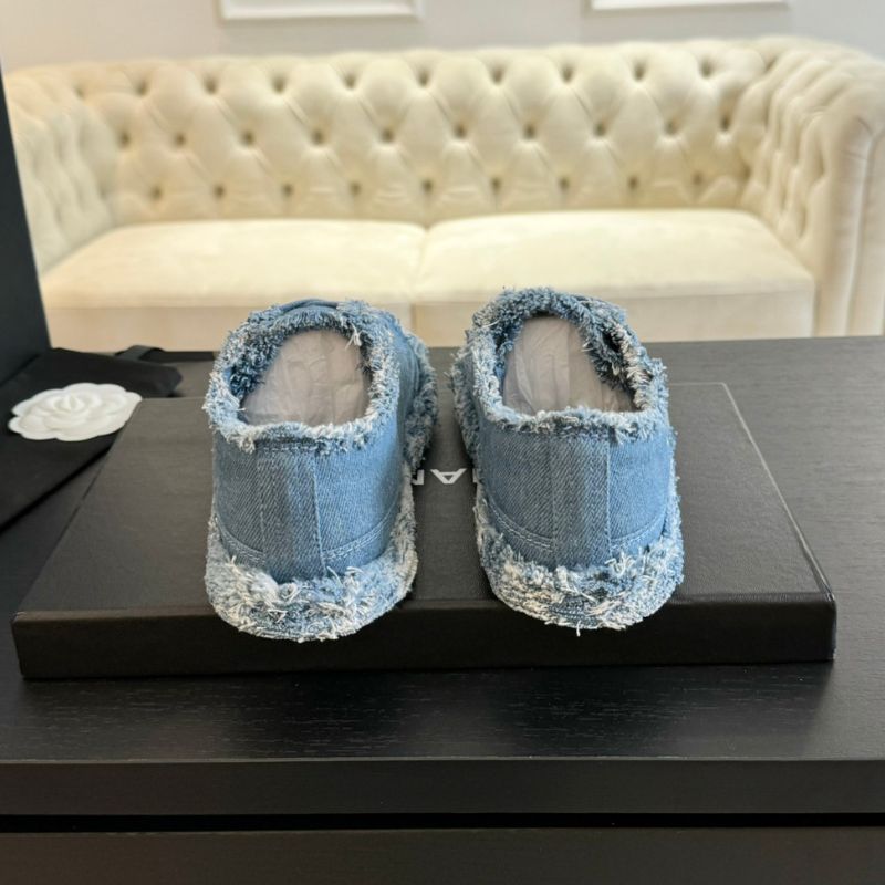 Chanel Embroidered Tassel Shoes