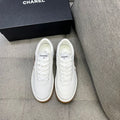 Chanel Dark Pink White Sneaker