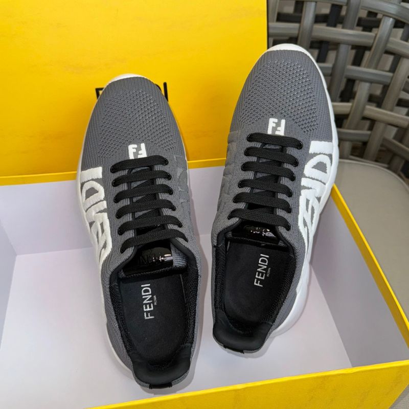 Fendi Mesh Trainer Black Shoes