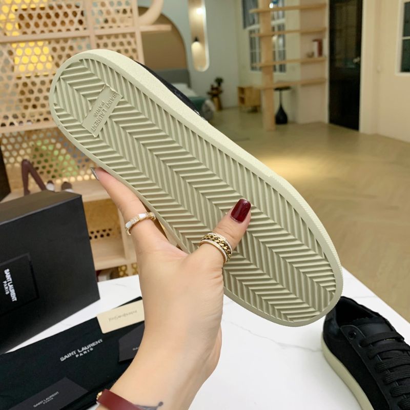 YSL PLeather Flats