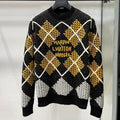 LV Monogram Plaid Ski Sweatshirt