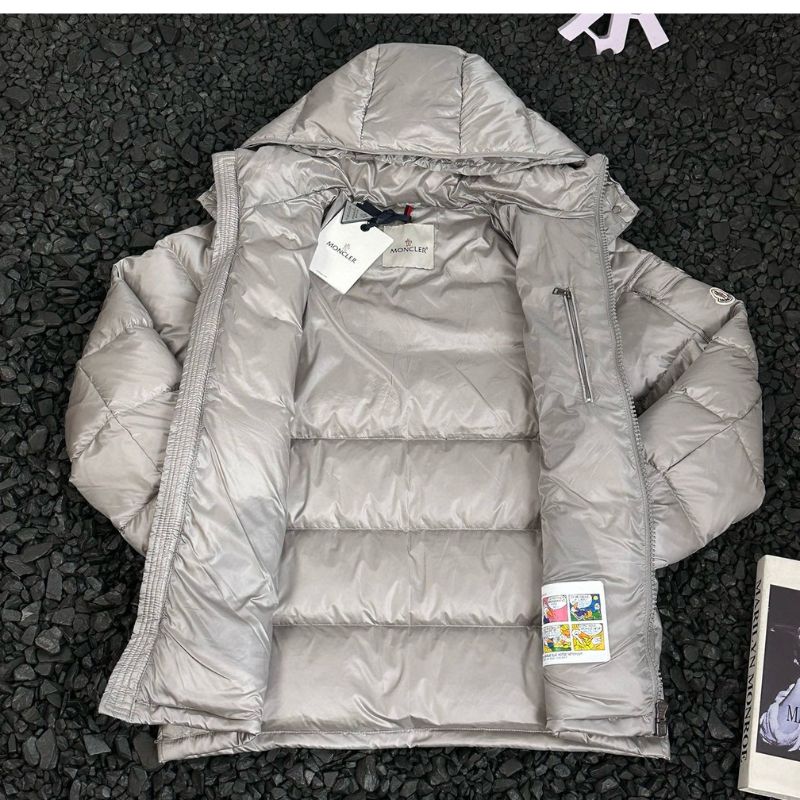 Moncler Thick Hooded Down Jacket