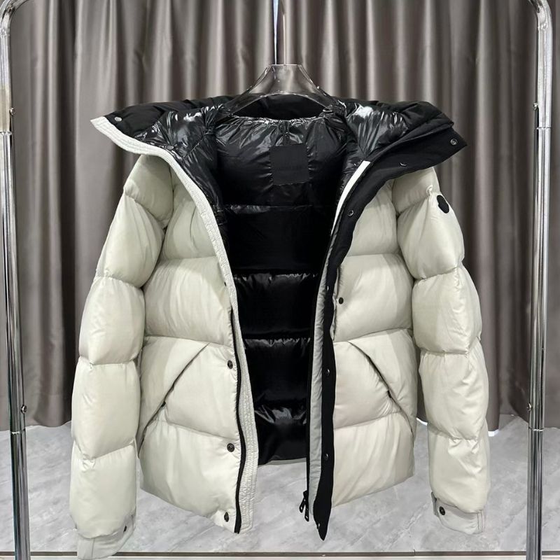Moncler Embossed Lettering Down Jacket