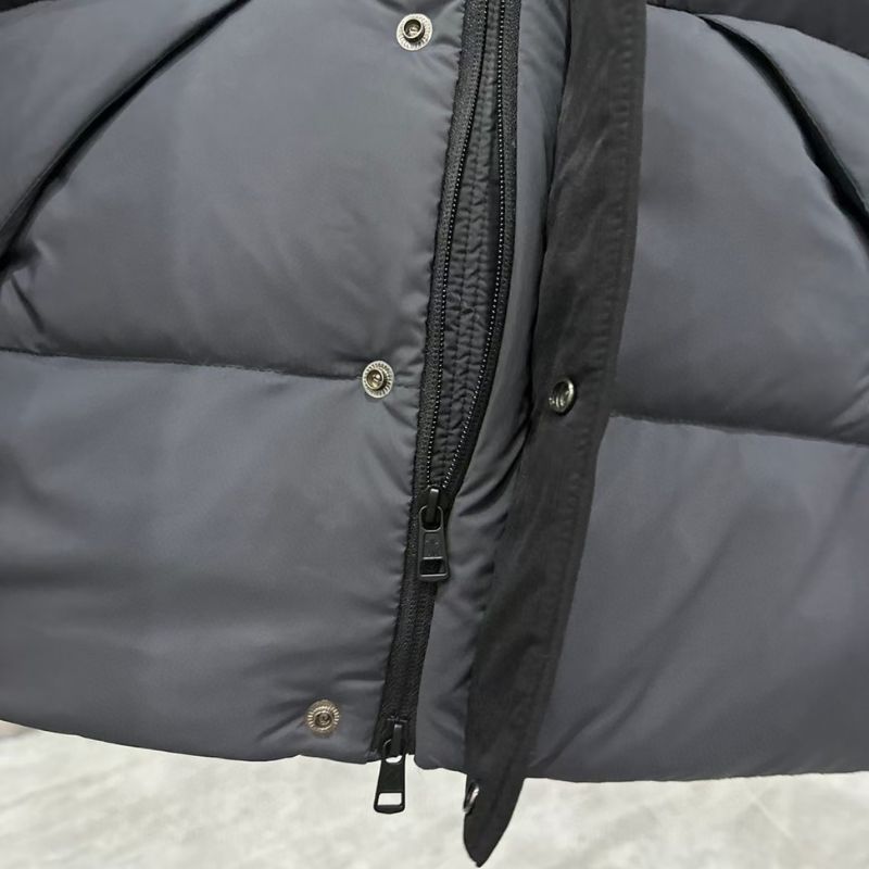 Moncler Embossed Lettering Down Jacket