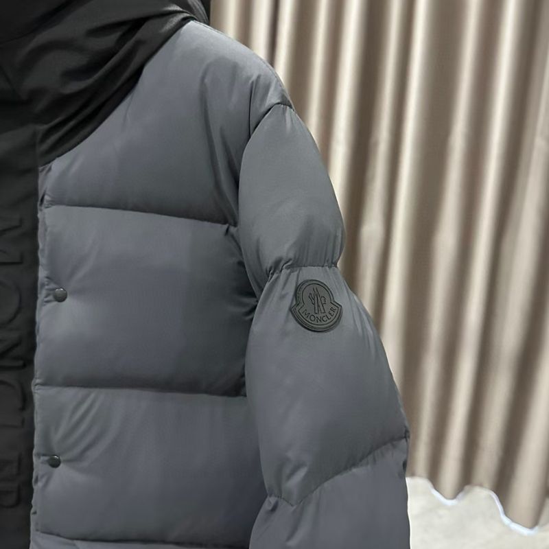 Moncler Embossed Lettering Down Jacket