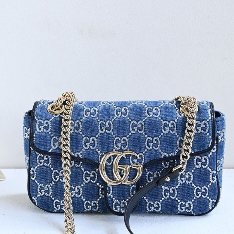 Gucci GG Crystals Shoulder Bag