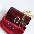 Gucci Red Patent Leather Bag