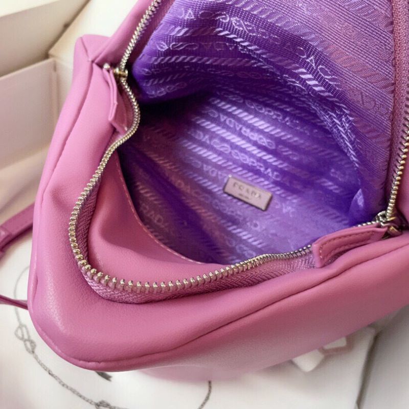 Prada Pink Mini Pouch Bag