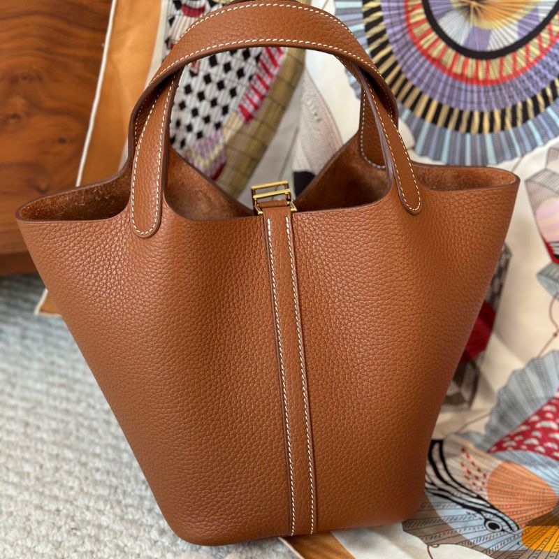 Hermes Picotin Lock 18 Gold Bag