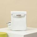 Hermes Hac A Dos Gris Perle Bag