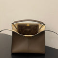 Fendi Peekaboo X-lite Brown Bag