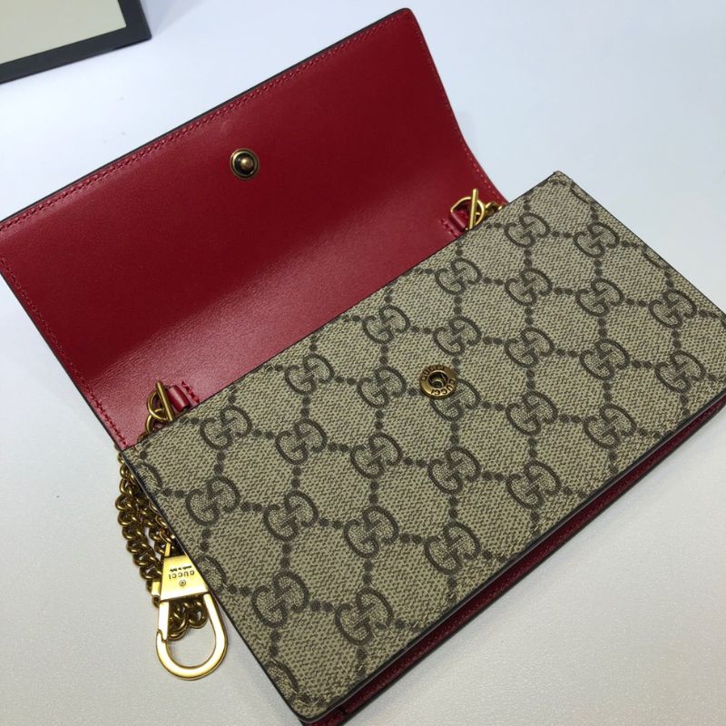 Gucci GG Monogram Chain Bag
