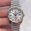 Rolex Day Date Silver Dial