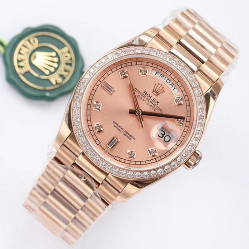 Rolex Day-Date Diamond Bezel