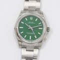 Rolex Oyster Perpetual Green Dial
