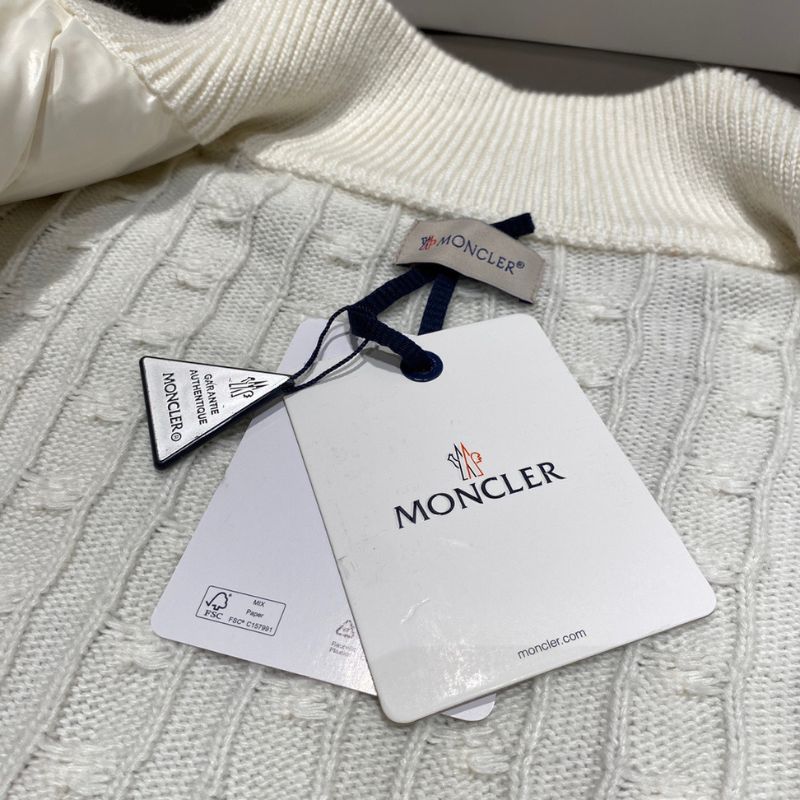 Moncler Wool-Blend Down Jacket