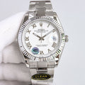 Rolex Datejust White Roman Dial