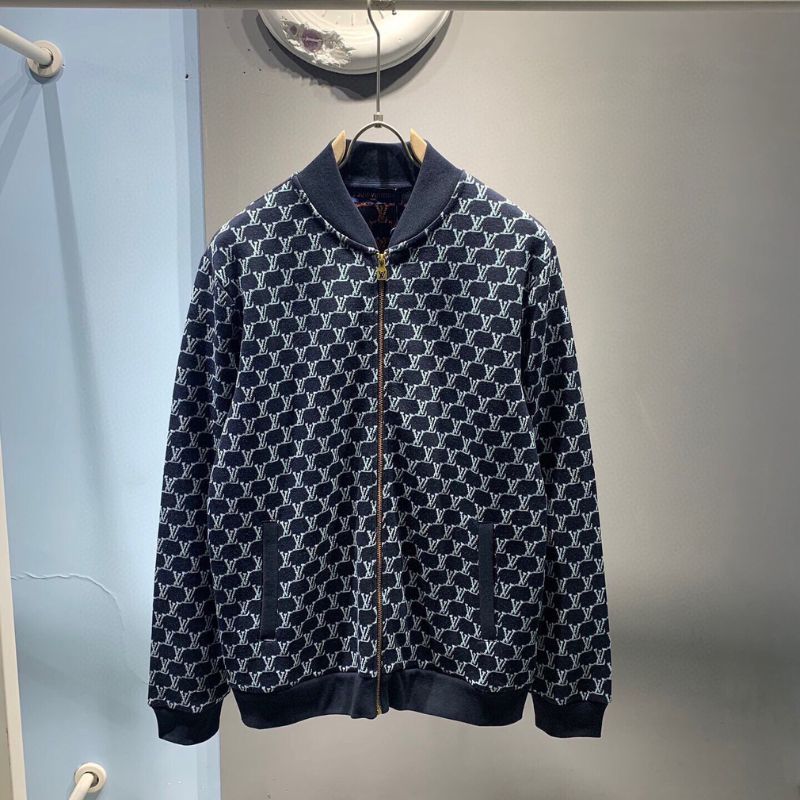 LV Knitted Jacquard Pilot Jacket