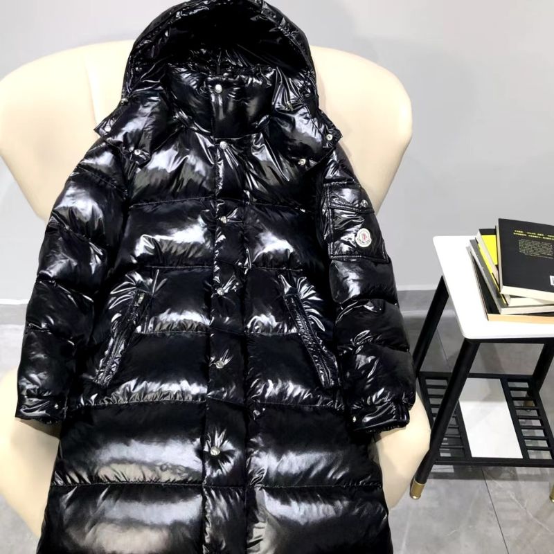 Moncler Hood Long Maya Down Jacket
