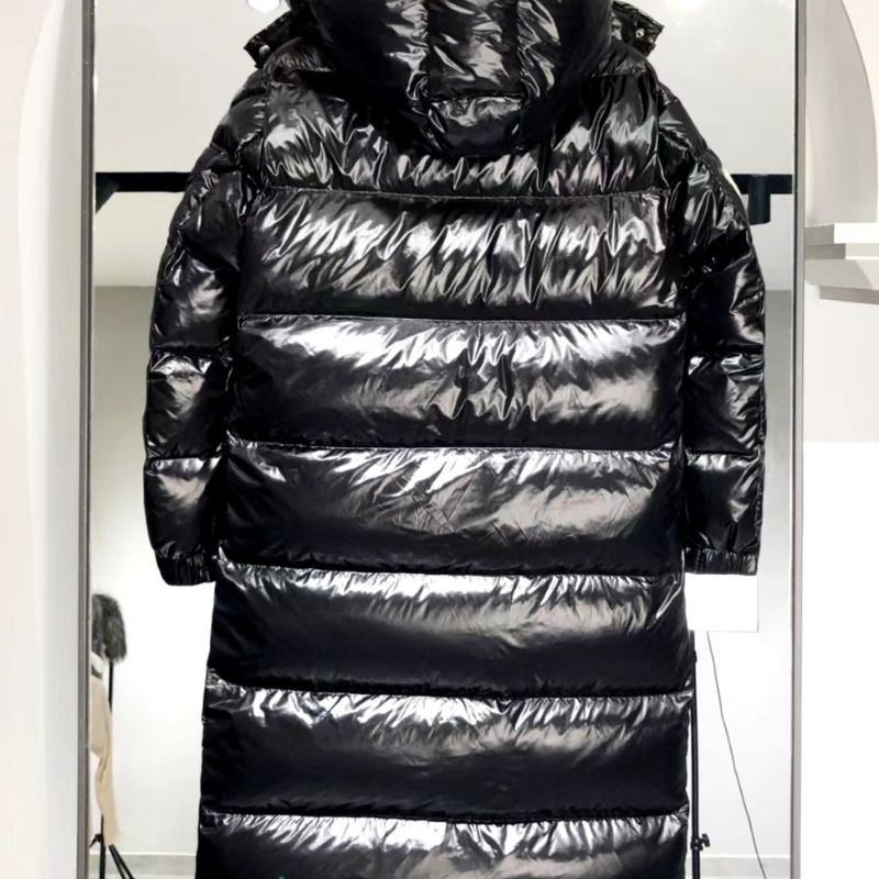 Moncler Hood Long Maya Down Jacket