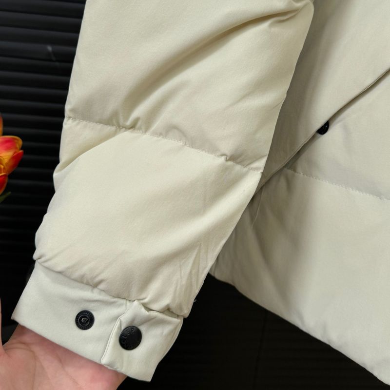 Moncler Black Hooded Down Jacket