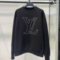 LV Dot Logo Knitted Sweatshirt