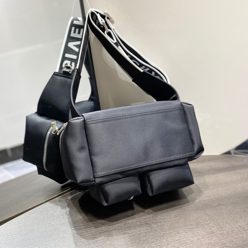 Givenchy Black Nylon Pandora Bum Bag