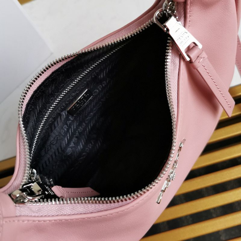 Prada Hobo Leather Bag